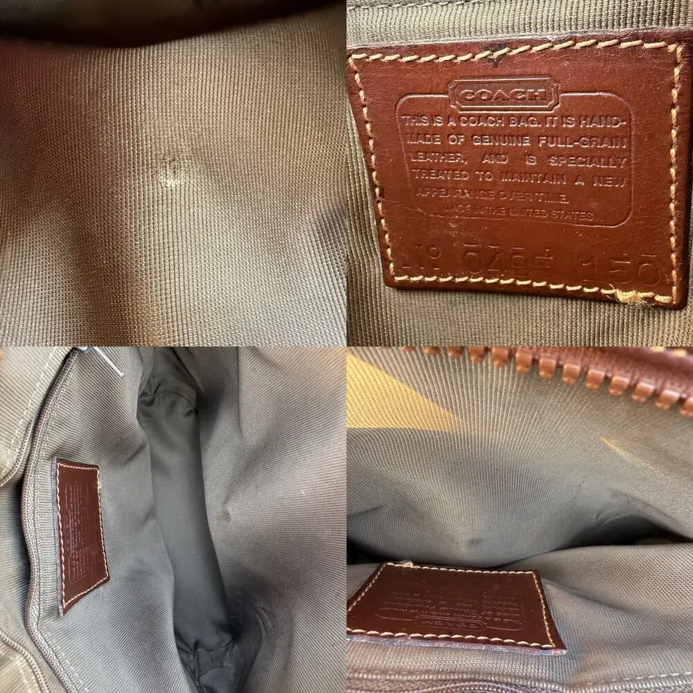Vintage COACH Sheridan Pebbled Leather Crossbody